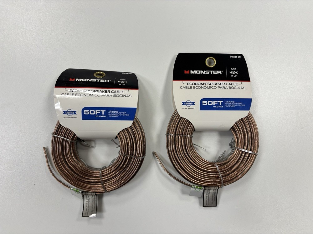 50 Foot Economy Speaker Cable
