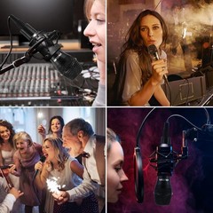 Dynamic Karaoke Microphone for Singing, Vocal Wired Microphone for Karaoke, H…
