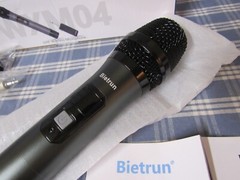 Bietrun WXM04 UHF Wireless Microphone Karaoke Mic (New) FAST FREE SHIPPING.
