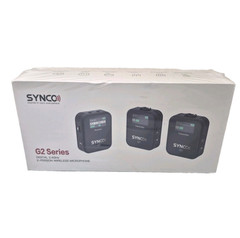 SYNCO G2(A2) MAX 2.4G Wireless Lavalier Microphone With 8G Onboard Recording