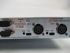 Dolby DP567 Two-Channel Digital Audio Encoder 24 bits 110 dB 1 kHz Test tone gen