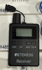 Retekess TT109 Wireless Tour Guide Audio System Transmitter 10 Receiver Training