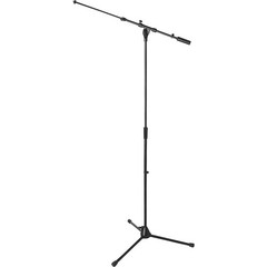 On-Stage Stands MS9701TB+ Heavy-Duty Tele-Boom Mic Stand Black