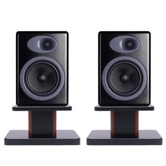 Pair Desktop Speaker Stand Studio Monitor Mount 6in High Tabletop 15kg Load