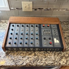 HOLMES MXP-6 Sound Board Mixing Console PA CONTROL CENTER -RARE- TURNS ON- READ!