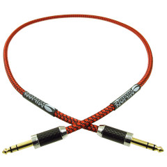 6.3 mm (1/4″) TRS Balanced / Stereo Interconnect Cable OCC | Silver | SPOFC
