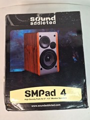 Sound Addicted – Studio Monitor Isolation Pads for 3’’- 4.5“ In Small Speakers