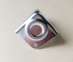 8Pcs Medium 1.5 Inch 38mm Zinc Plated Stackable Metal Corners – 4 Top, 4 Bottom