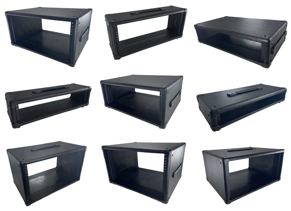 PROCRAFT Rack Case in Black Tolex Wrap – Black Hardware – w/Rack Screws – Made i
