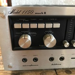 Marantz Model 1150 Mark Ii Vintage Integrated Amplifier Stereo Receiver Audio