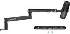 Adjustable Twist S6 Microphone Boom Arm with Cable Management for Streaming & Ga