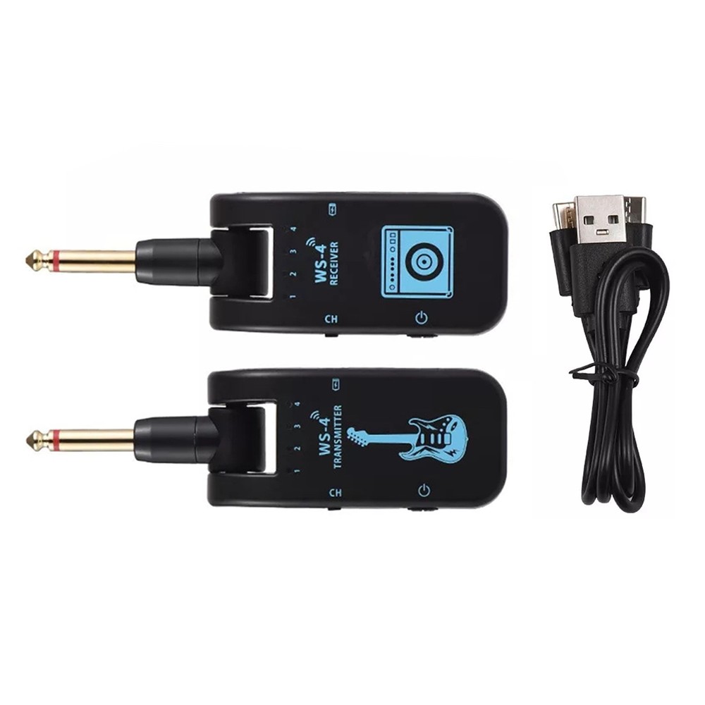 2.4G High-Definition Sound Wireless Guitar Rechargeable Transmitter And Receiver