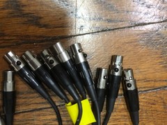 mini xlr cable 5 inch long