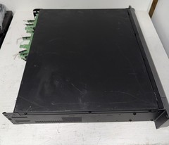 QSC Q-SYS I/O Frame 8s w/ 8x CIML4 Cards – Powers On – Working Pull