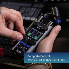 Zoom H5studio 4-Track Recorder Bundle w/ MKE 600 Mic & Auray 14cm Windshield
