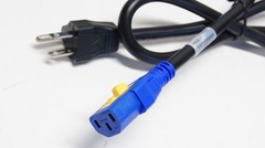 QSC | WC-000586-20 | Q-SYS OEM | 3 Foot CORD 3FT 14AWG Locking AC Power 3′ Cord