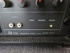 TOA Amplifier Model MX-101 4 Channel Power Mixer AMP Live Music Band Works Great