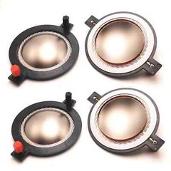 8 x For B&C DE750TN Horn Driver Replacement Titanium Diaphragm Voice Coil 8 Ohms