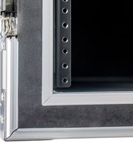 10 Space (10U) ATA Rack Effects Road Shock Mount Case (12″ Deep)