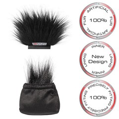 Gutmann Microphone Windscreen Windshield for Tascam DR-100MKIII Premium Black