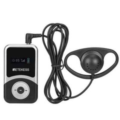 Retekess T131S Wireless Tour Guide Audio System Receiver for T130S Group Tour