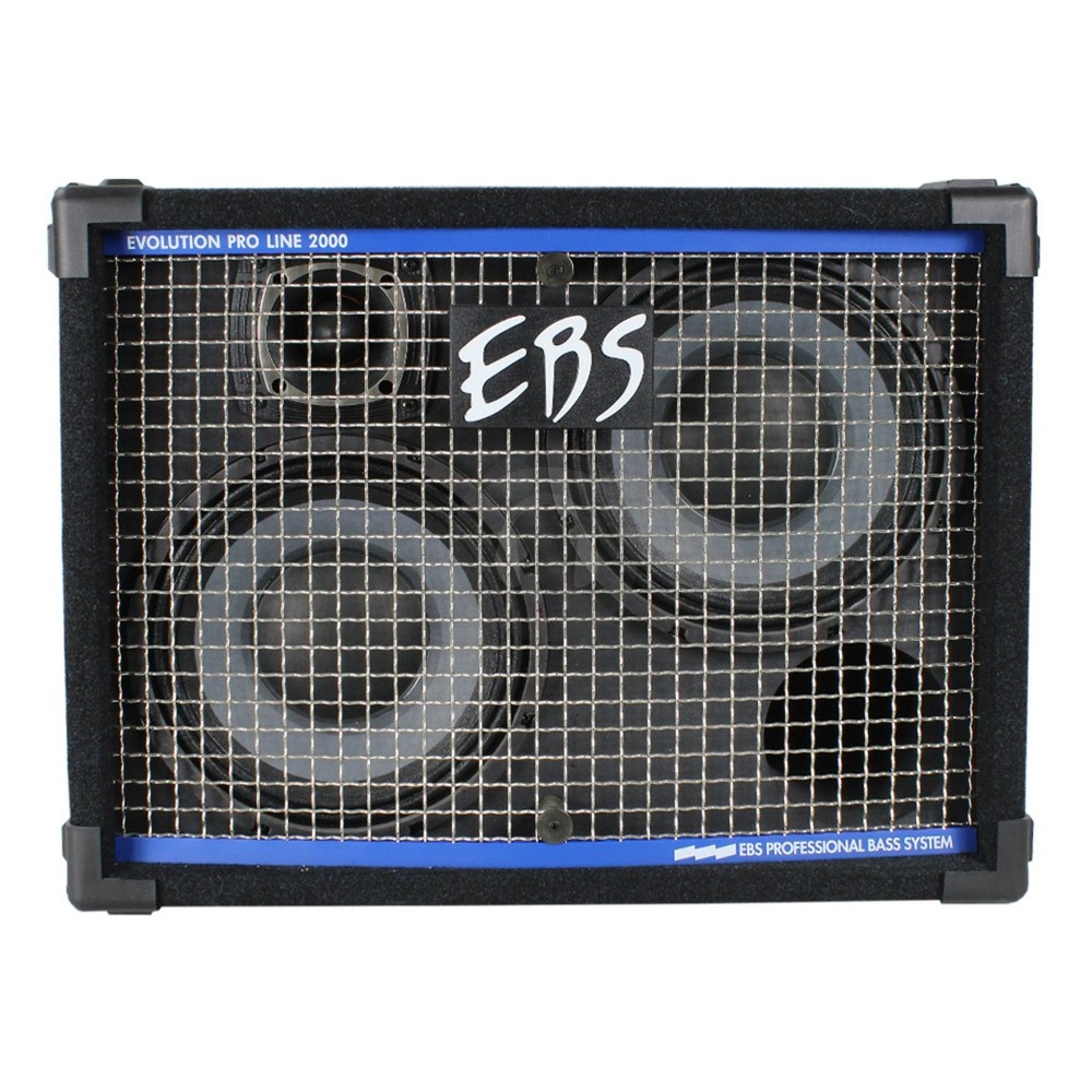 EBS ProLine 210 Bass Amplifier Cabinet 400W 2×10 with Adjustable Tweeter