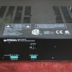 Crown 180A 1-Channel Rack Mount Power Amplifier, Terminal Block In/Out