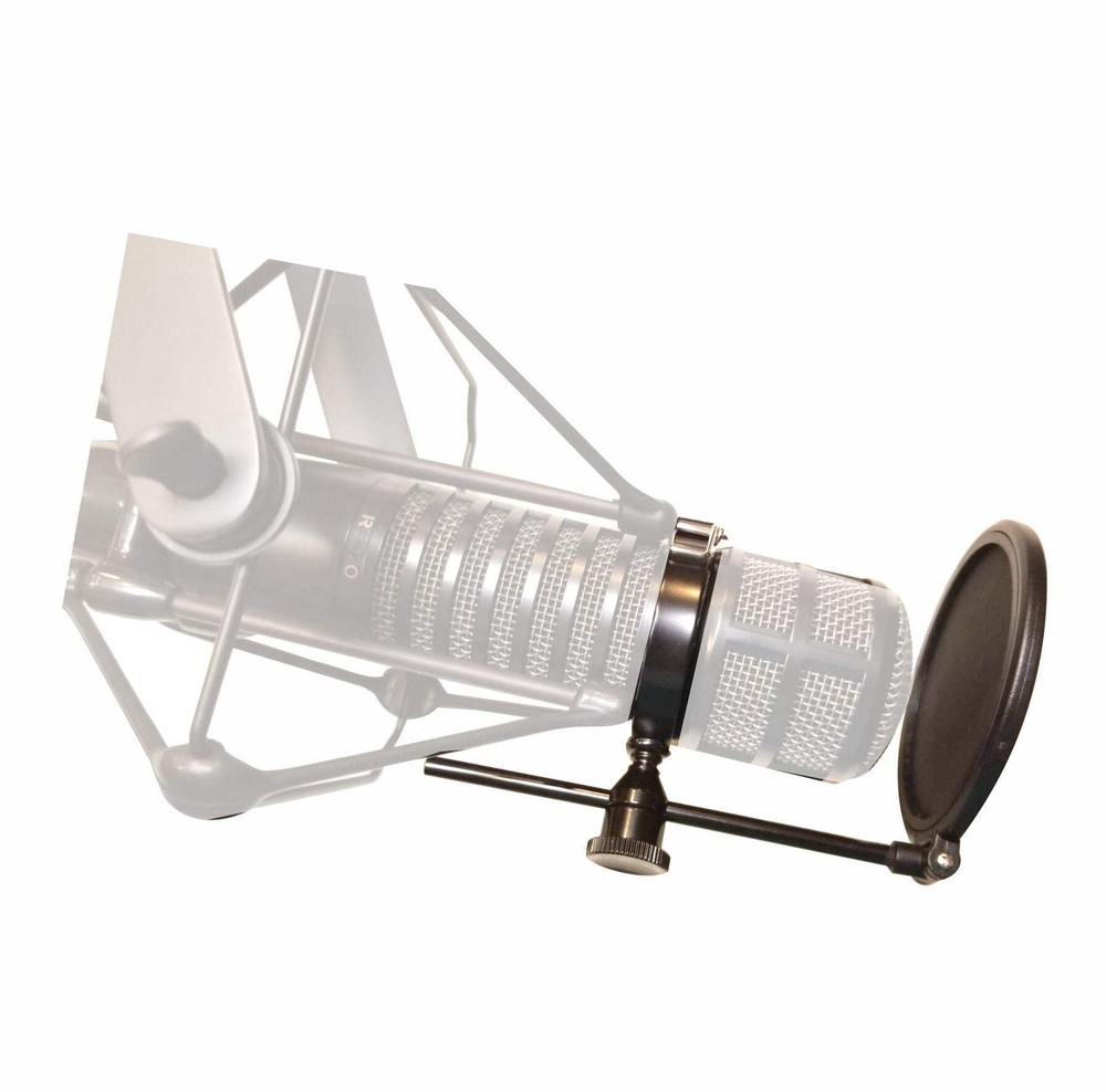 AMERICAN RECORDER 3.25″ Broadcast/Recording Pop Filter with 2″ clamp