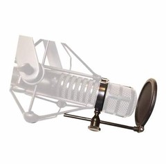 AMERICAN RECORDER 3.25″ Broadcast/Recording Pop Filter with 2″ clamp