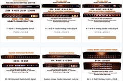 Order Your Analog Studio Summing Mixer 4-8-16-32-64 Inputs – Customize Your Box!