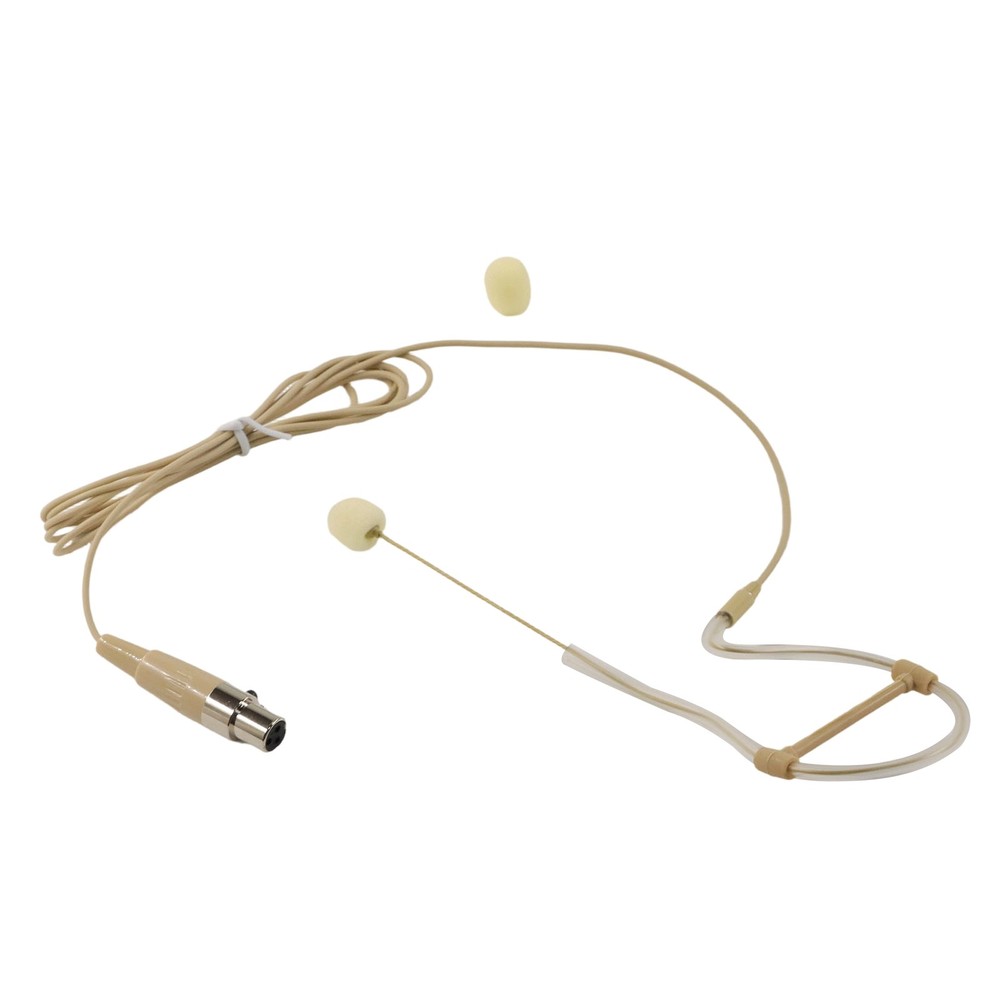 Beige Single Headset Mic for Phenyx Pro Wireless Systems Mini XLR 3Pin US Seller