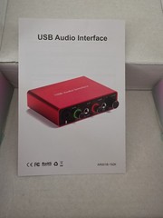 USB Audio Interface Solo (24Bit/192kHz)+48VPhantom Power BY025 AR001B
