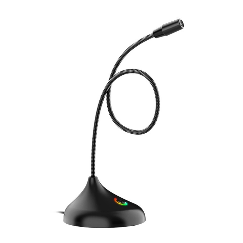 Easy to Use USB Desktop Microphones with 360 Adjustable Stand for Best Sound