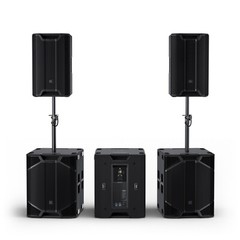 LD System ICOA PRO SUB 21 A 3000W 21″ DSP Subwoofer,136dB SPL,29Hz Low-End Power