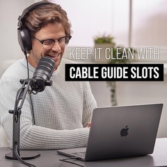 RØDE DS2 Desktop Studio Arm for Microphones, Cameras, Smartphones, Lights and Ot