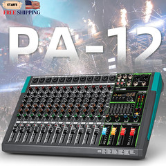 Depusheng PA12 Professional Audio Mixer Sound Board Console Desk System NEW USA