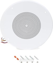 AtlasIED GD87W 8-inch 8W 70V Ceiling Speaker – White