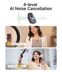 MAONO Wave T1 Mini Wireless Lavalier Microphone for iPhone 16 15 Android…