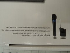 Audio-Technica ATW-2120 Wireless Handheld Microphone System – NEW – 656-678 MHz