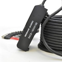 SACB-16x4x100 – 16 Channel XLR Low Profile Snake Cable – 100 Feet
