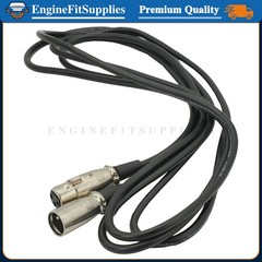 For Sound System XLR Microphone Cable 10ft 3Pin Male to Female