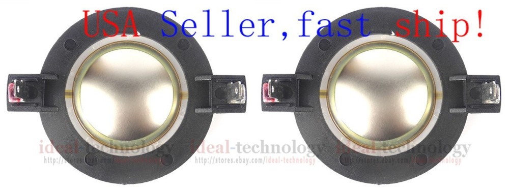 2pcs Diaphragm For Mackie M44ti RCF M81 for N450&EAW 15410081 US SELLER