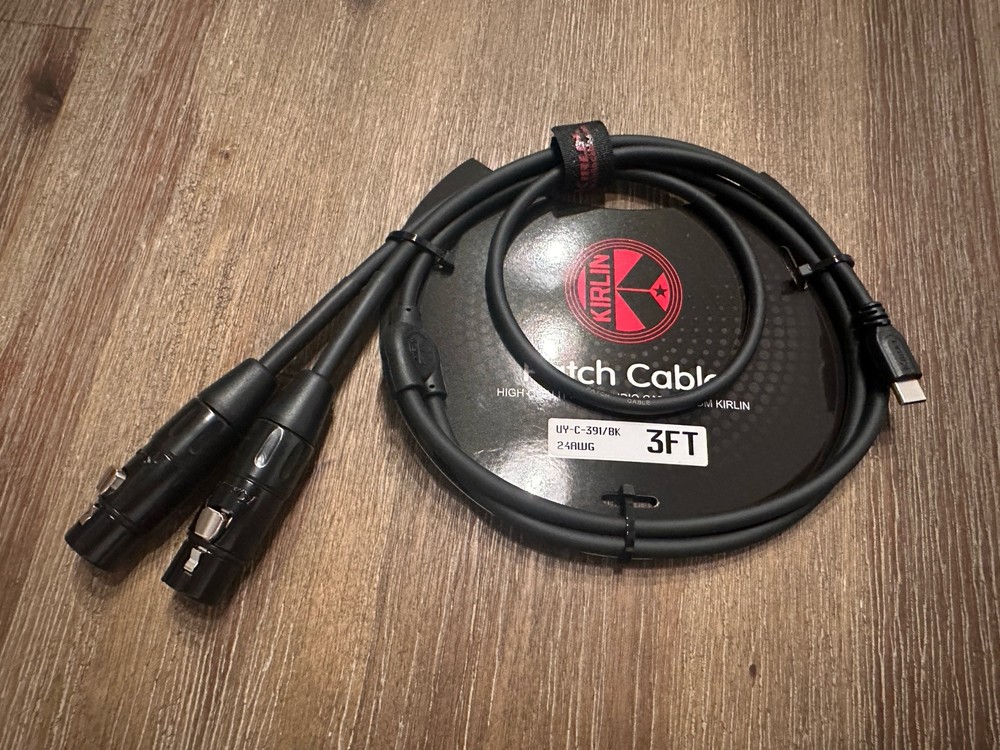 USB C To 2 XLR Female Patch Cables – Ships Free! ** New Item! **