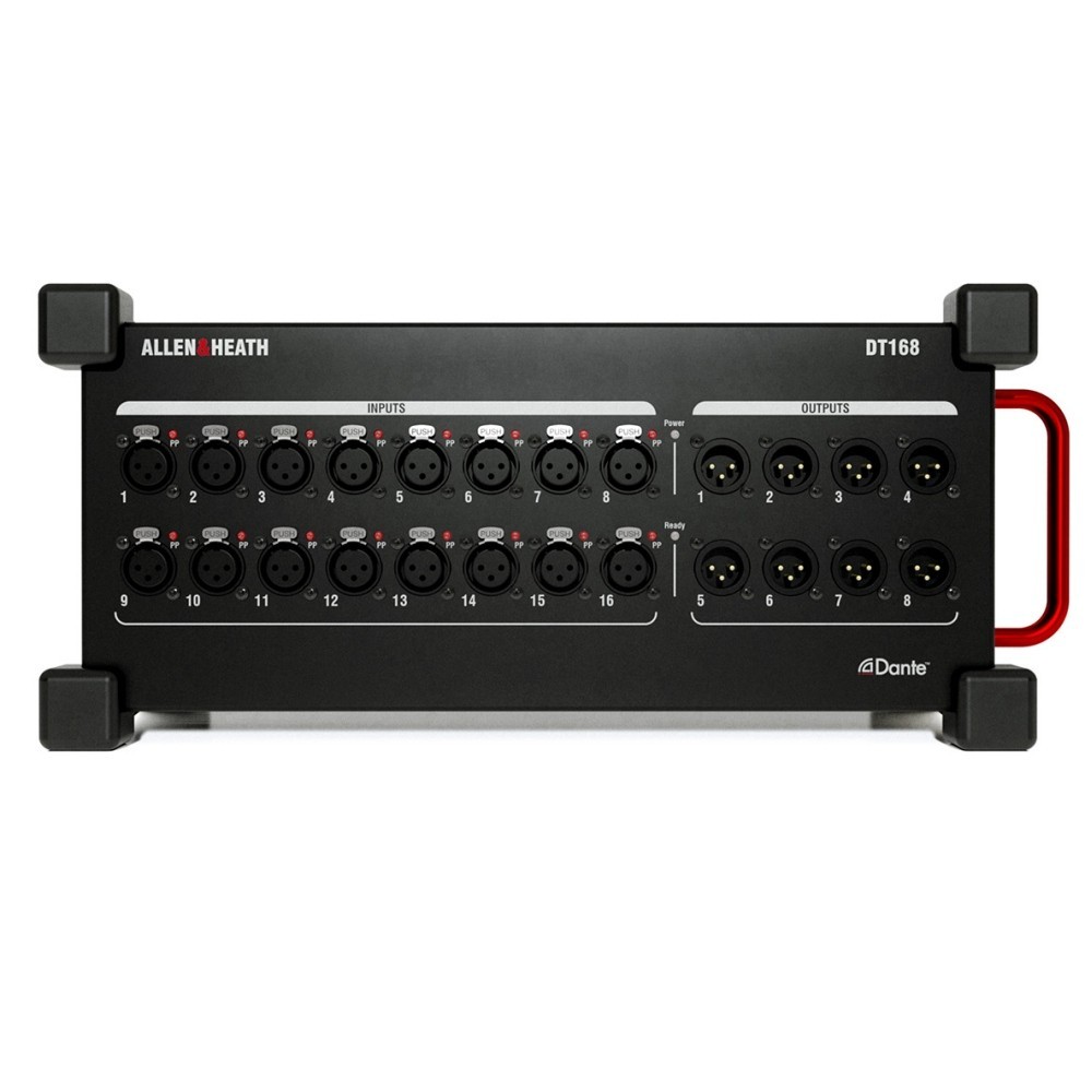 ALLEN & HEATH DT168 16 x 8 Dante Audio Expander Digital Snake Stage Box
