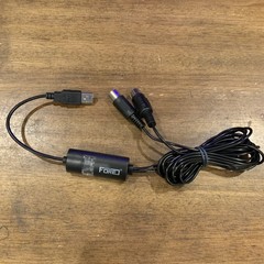 USB to MIDI Interface MIDI Cable Adapter with Input&Output Connecting