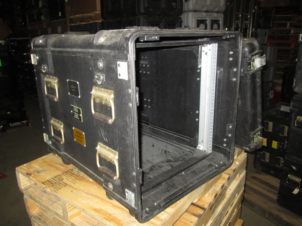 Rackmount 11U x24 ECS Legacy Composite Shock Mount Shockmount Case Black G