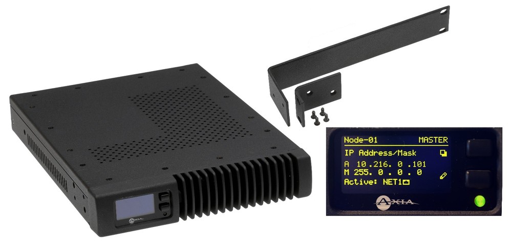 Telos Axia xNode Microphone Preamp AES67 Audio Over IP Encoder w/ Phantom Power