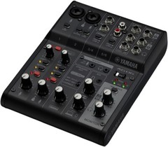 YAMAHA AG06 AG06MK2 B Black 6ch Live Streaming Mixer USB Audio Interface NEW BOX