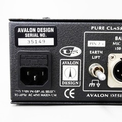 AVALON DESIGN U5 High Voltage DI Preamp Direct Box Silver Dynamic Sound JAPAN