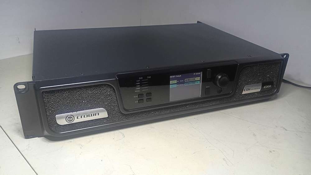 Good Clean Crown CDi Drivecore 2/300 Amplifier P/N NCDI2X300-U-US